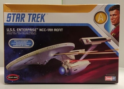 폴라라이츠 스냅 투게더 모델 킷 USS 엔터프라이즈 NCC-1701 리핏 1/1000