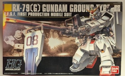 반다이 HGUC 1/144 기동전사 건담 제08MS소대 RX-79(G) 건담 육전형 79 이미지 1