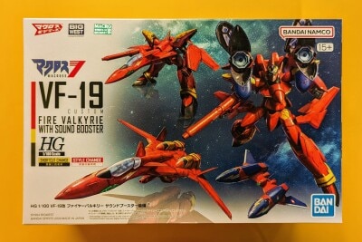 Bandai 1/100 HG VF-19 Modified Fire Valkyrie Sound booster Equipped 5