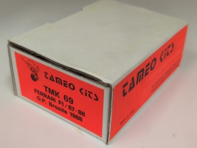 TAMEO 1/43 Metal Kit FERRARI F1/87/88 GP Brasile 1988 TMK69