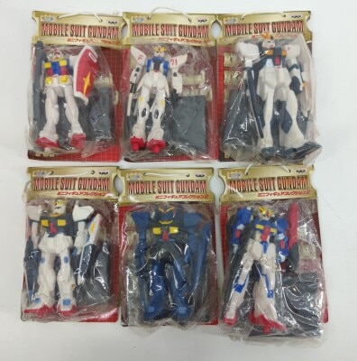 Banpresto Mini Figure Collection 2, Complete 6 Type Set