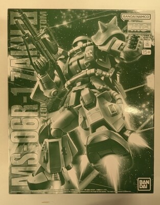 Bandai Spirits MG 1/100 Mobile Suit Gundam MSV MS-06R-1 Breniff Ogus's Zaku II gambar 1