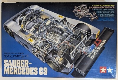 Tamiya 1/24 Sports Car Series No.91 Sauber Mercedes C9 24091