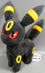 Bandai Spirits Mofugut Plush Stuffed Toy Umbreon and Banpresto Pokemon Umbreon