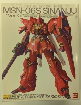 Bandai MG 1/100 Mobile Suit Gundam Unicorn Sinanju/Ver.Ka