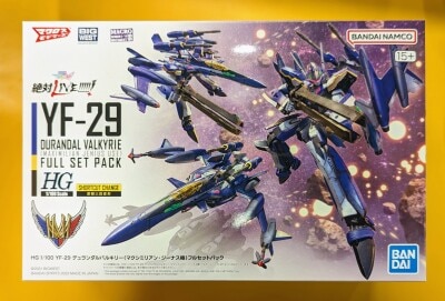 Bandai YF-29 Durandal Valkyrie ( Miria Jenius's) Full set Pack รูปภาพ 1