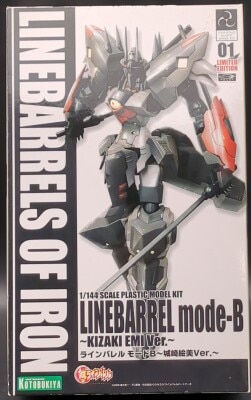 Kotobukiya 1/144 Scale Linebarrel Mode B (Emi Kinosaki Ver.) 01LED