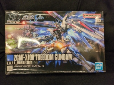 BANDAISPIRITS HG COSMIC ERA 1/144 Bandai Namco version Freedom Gundam/+ notation 192 รูปภาพ 1