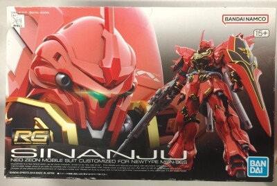BANDAI SPIRITS RG 1/144 Bandai Namco version Sinanju/+ notation 22