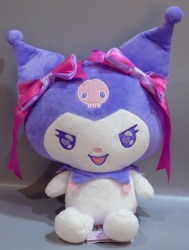 Sega Sanrio Characters × romakyun M Plush Stuffed Toy Vol.3 Kuromi