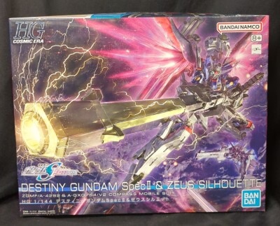 BANDAI SPIRITS HG 1/144 Mobile Suit Gundam SEED FREEDOM Destiny Gundam Spec II and Zeus Silhouette 258