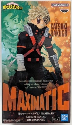 Bandai Spirits MAXIMATIC BAKUGO THE BEGINNING Katsuki Bakugou imagen 1