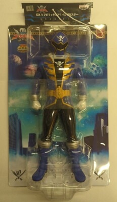 Banpresto DX Soft Vinyl Figure 1 in Blister : Kaizoku Sentai Gokaiger Gokai Blue image 1