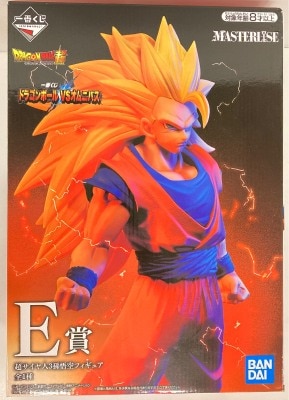 Bandai Spirits Ichiban Kuji Dragon Ball VS Omnibus E Prize MASTERLISE Super Saiyan 3 Son Goku Figure