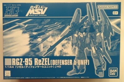 BANDAI SPIRITS HGUC 1/144 Bandai Namco ReZEL (Defender b unit)