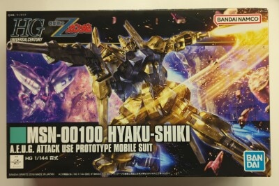 Bandai Spirits HGUC 1/144 Bandai Namco version Hyaku-Shiki 200 gambar 1