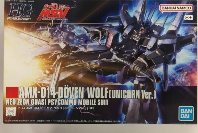 Bandai Spirits HGUC 1/144 Bandai Namco version D?ven Wolf(Unicorn Ver.) 8+ (indicated as 160)