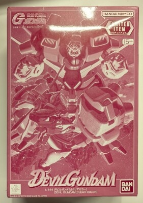 Bandai Spirits 1/144 Mobile Fighter G Devil Gundam Clear Color/+ Notation LIMITED gambar 1
