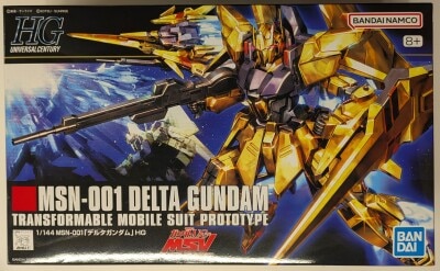 Bandai Spirits HGUC 1/144 Bandai Namco Delta Gundam 136 gambar 1
