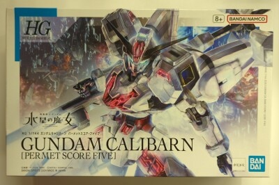 Bandai Spirits HG 1/144 Mobile Suit Gundam: The Witch from Mercury Gundam Caliburn Palmetto Score Five gambar 1