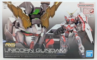 BANDAI 1/144 Bandai Namco Unicorn Gundam / + notation 25