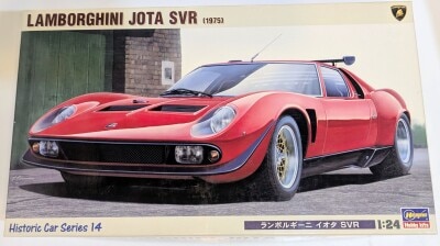 Hasegawa 1/24 Historic Car series HC-14 Lamborghini Jota SVR (1975) 21214 gambar 1