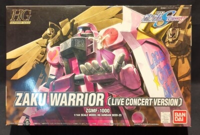 Bandai HG GUNDAM SEED 1/144 Mobile Suit Gundam Seed DESTINY ZAKU Warrior(Live Concert version) 25 gambar 1