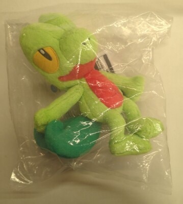 Bandai Spirits Ichiban Kuji Pokemon 30th ANNIVERSARY vol.1 E-Prize: Treecko (Hoenn Region) - Three Pokemon from the Journey Plush Toys Bild 1