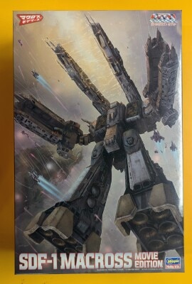 Hasegawa 1/4000 scale Macross Modellers SDF-1 Macross ship, assault type, Movie Version hình ảnh 1