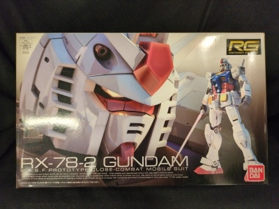 Bandai RG 1/144 Mobile Suit Gundam RX-78-2 Gundam 01