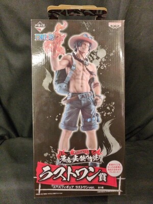 Banpresto - Ichiban Kuji Devil Fruit Users Last One Prize Ace Figure Last One ver.