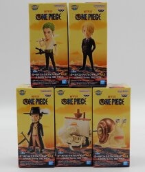 Bandai Spirits World Collectable Figures vol.2/A Netflix Series: ONE PIECE Set of Complete 5 Piece Set image 1