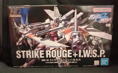 Bandai Spirits HG 1/144 Bandai Namco version Strike Rouge+ IWSP/8 + Marking 01 imagen 1