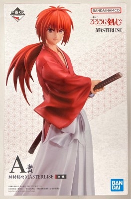 Bandai Spirits Ichiban Kuji Rurouni Kenshin (Samurai X) Meiji Swordsman Romantic Story A-Prize Himura Kenshin MASTERLISE