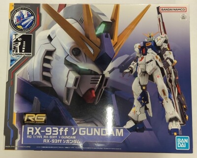 BANDAI SPIRITS RG 1/144/GANDAM SIDE-F GANDAM SIDE-F ν (Nu) Gundam