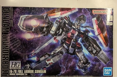 Bandai Spirits HG 1/144 Bandai Namco Version 15+ (Notation: Mobile Suit Gundam Thunderbolt Full Armor Gundam(GUNDAM THUNDERBOLT Ver.)) / 15+ (Notation: Notation:
