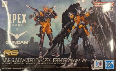 Bandai Spirits RG 1/144 APEX LEGENDS x GUNDAM Wing Gundam Zero EW-APEX LEGENDS Valkyrie Ver.