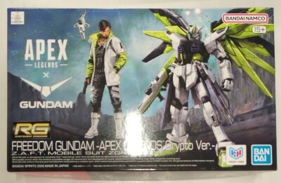 Bandai Spirits RG 1/144 APEX LEGENDS x GUNDAM Freedom Gundam EW-APEX LEGENDS Crypto Ver.