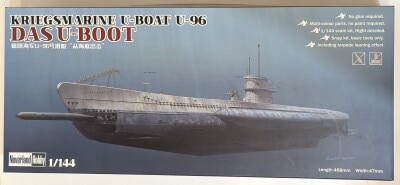 Neverland Hobby 1/144 WW.II German Navy U-Boat VIIC U-96 `Das Boot` NLH8001 图片 1