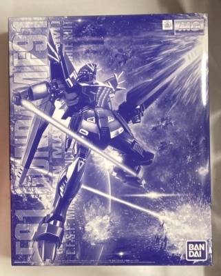 Bandai Spirits MG 1/100 Mobile Suit Crossbone Gundam Gundam F91 Ver.2.0 (Harrison Madin's) gambar 1