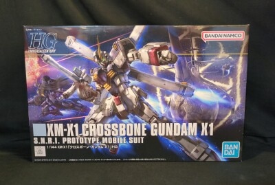 BANDAI SPIRITS HGUC 1/144 Bandai Namco Crossbone Gundam X1 187 image 1