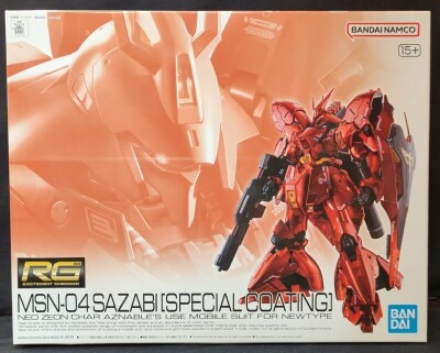 Bandai Spirits RG 1/144 Bandai Namco Sazabi Special Coating