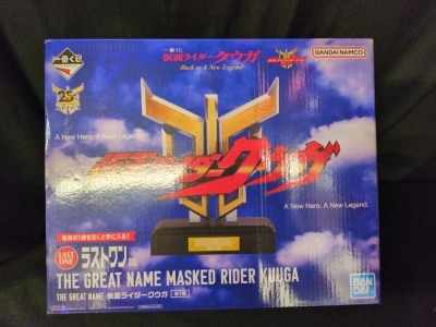 Bandai Spirits Ichiban Kuji Kamen Rider Kuuga -Back to A New Legend- Last One Prize THE GREAT NAME Kamen Rider Kuuga