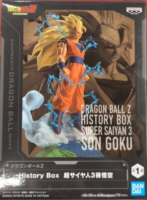Bandai Spirits History Box Super Saiyan 3 Son Goku