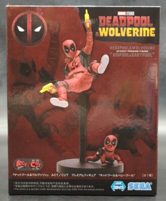 Sega ACT/CUT Premium Figure DEADPOOLandWOLVERINE KIDPOOL and BABYPOOL