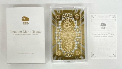 Club Nintendo Playing Cards Premium Mario Playing Cards 2012 image 1