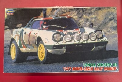 Hasegawa 1/24 CR-32 Lancia Stratos HF 1977 Monte Carlo Rally Winner 25032