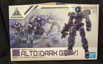 Bandai 30 Minutes Missions Bandai Namco eEXM-17 Alto [Dark Gray] / 8+ Notation 09
