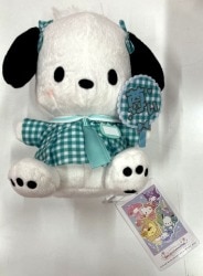 FuRyu Plush Stuffed Toy pushing active For It Go! Sanrio Characters Pochacco