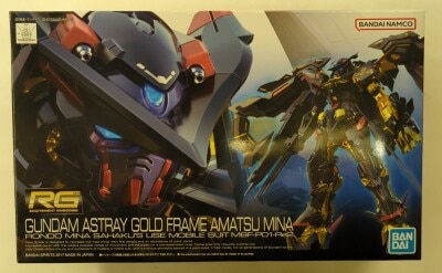 BANDAISPIRIT RG 1/144 Bandai Namco version Gundam Astray Gold Frame Amatsu Mina 24